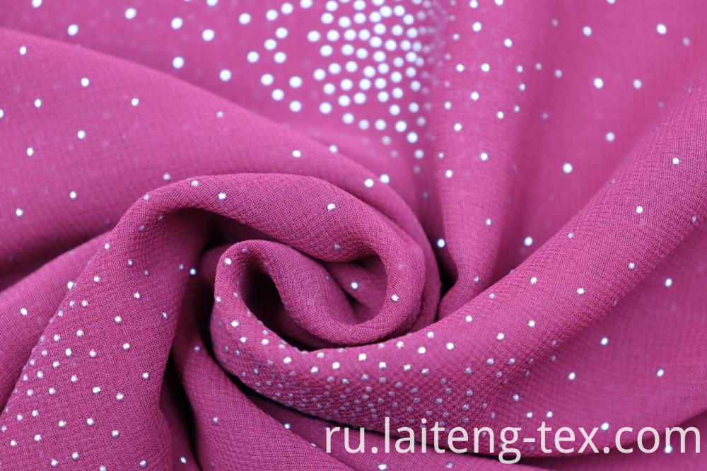 100% полиэстер шифон с тканью капли 100% Polyester Chiffon With Drop Fabric